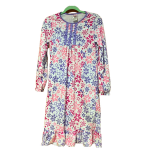 PJ & Me Girls Snowflake Nightgown Pajama Sleepwear